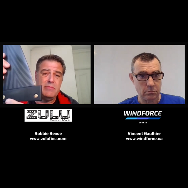 Windsurfing Fins Basics 1 with Robbie Bense of Zulu Fins G 10 and Mo