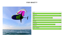 Load image into Gallery viewer, REPTILE WING FOIL BOARD INFLATABLE UFO HERO 25 -SPECIAL ORDER ONLY