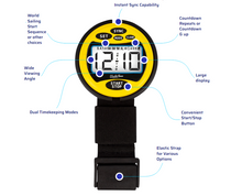 Charger l'image dans la galerie, WINDIE SAILING TIMER - RACE STOPWATCH TIMER