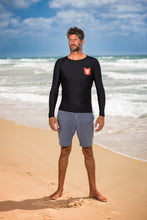 Load image into Gallery viewer, Future Fly Long Sleeve Rash Guard Black
