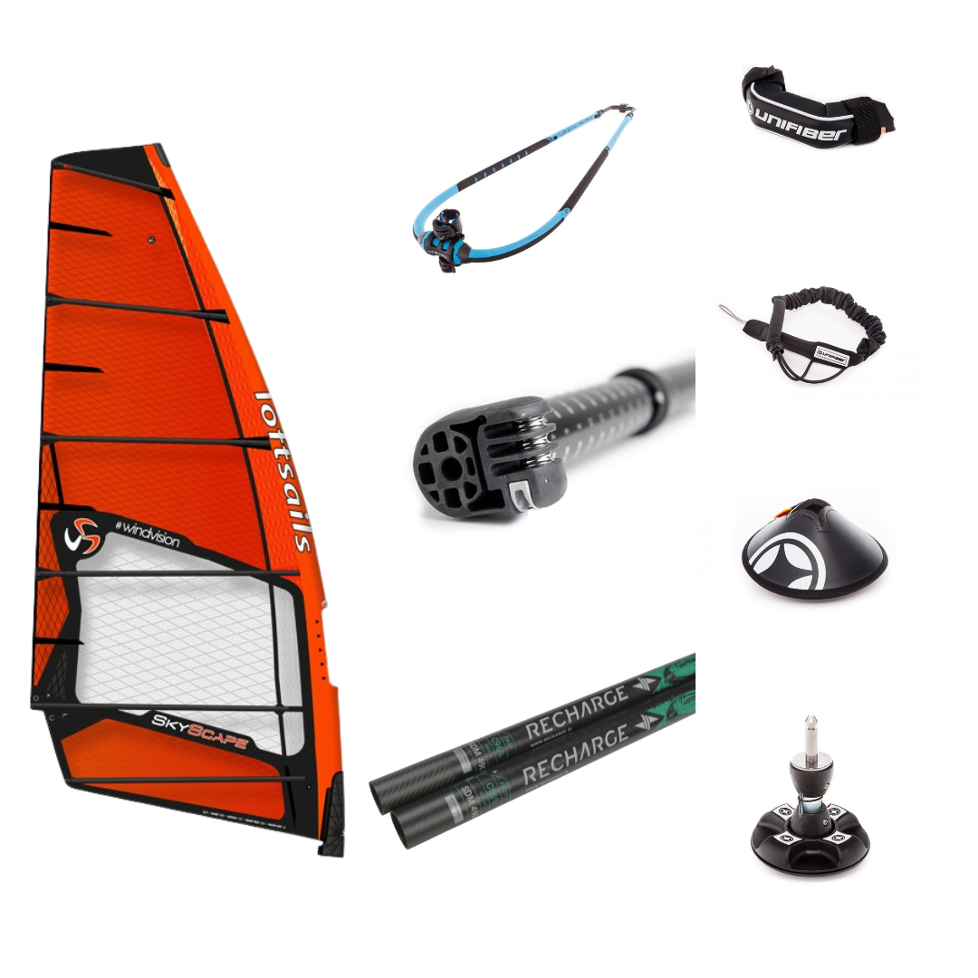 Loftsails Skyscape 8.0 Rig Package Freeride WindForce Sports