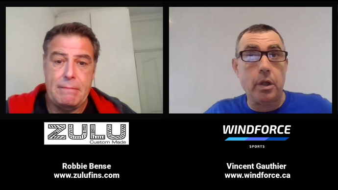 Windsurfing Fins Basics 2 with Robbie Bense of Zulu Fins -  What to Look for When you Buy