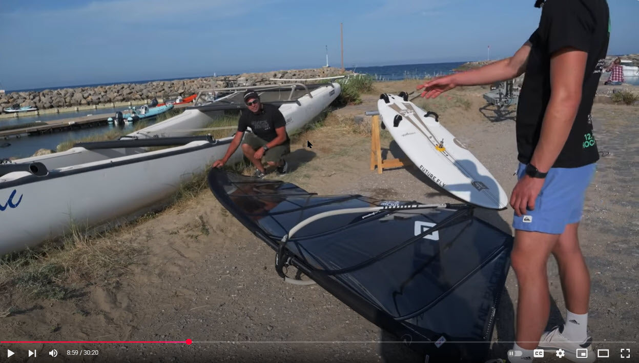 Andrea Cucchi's Rigging Secrets with Mario Kumpel - How to properly rig any sail