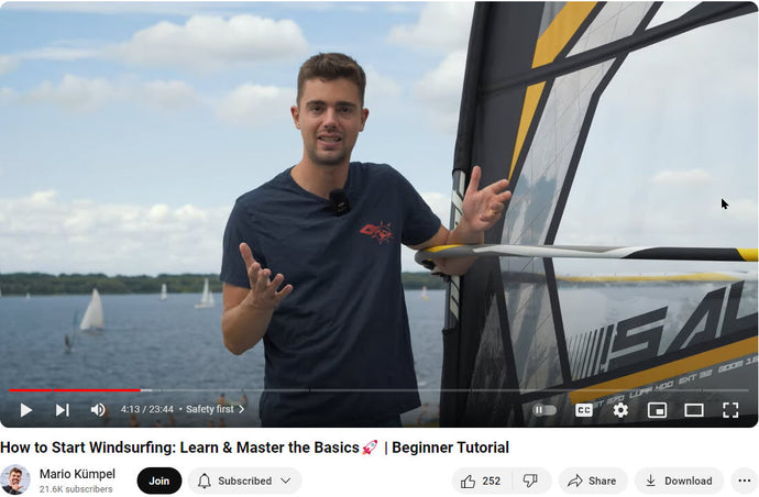 How to Start Windsurfing with Mario Kumpel