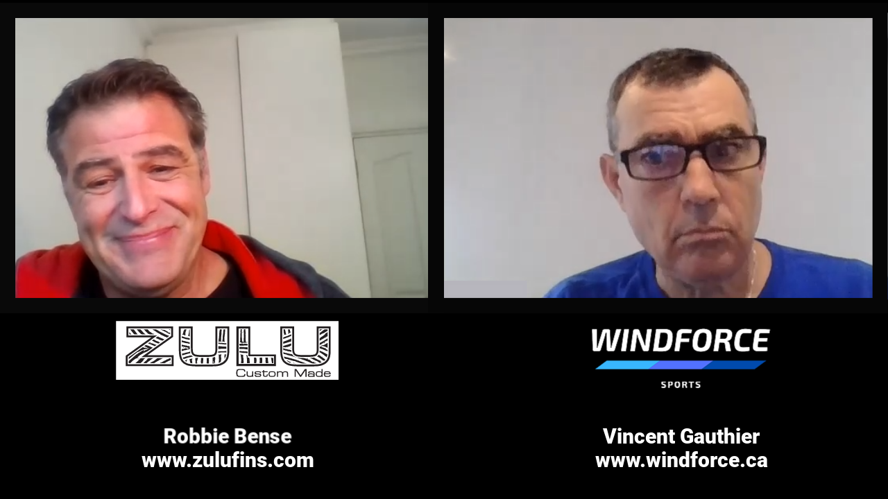 Windsurfing Fins Basics 3 with Robbie Bense of Zulu Fins -  How Carbon Fins are Made