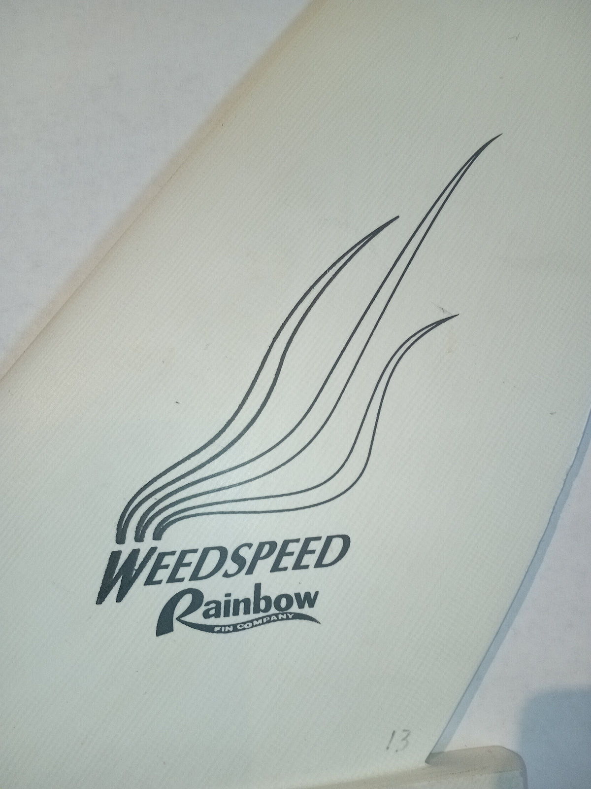 RAINBOW WEEDSPEED 32cm POWER BOX FIN - USED