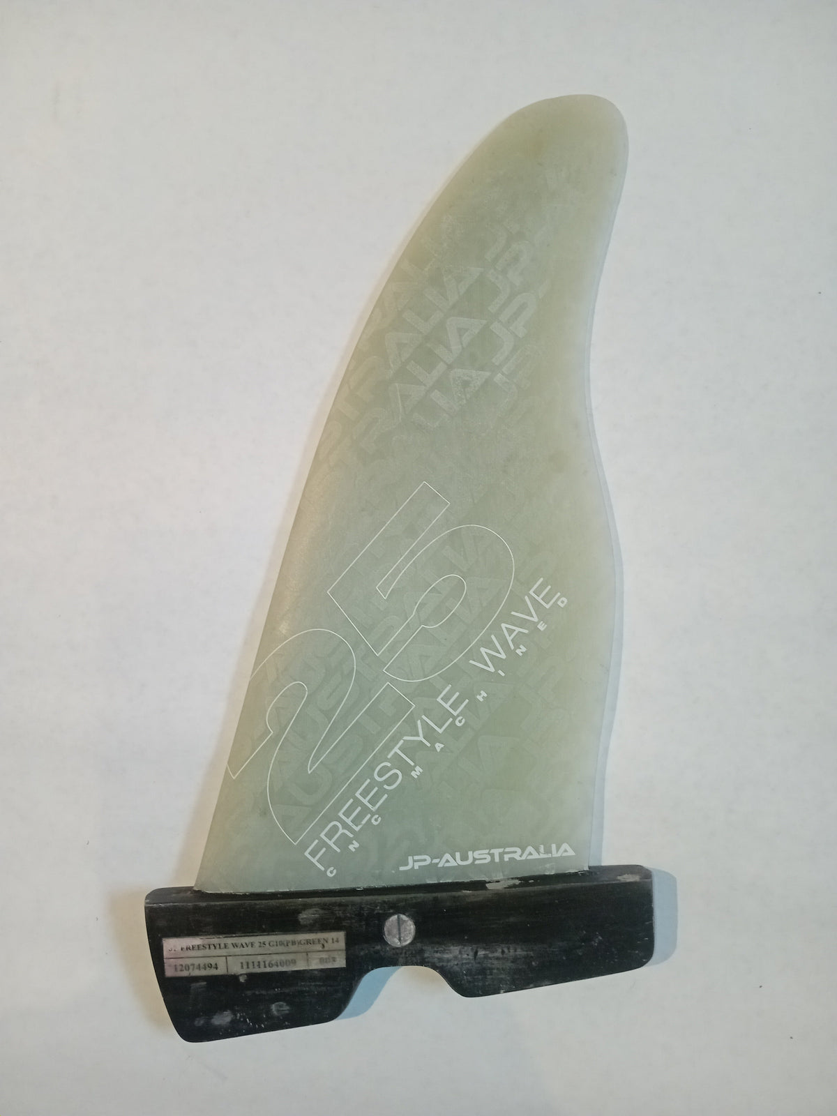 JP AUSTRALIA FREESTYLE WAVE 25cm POWER BOX FIN - USED