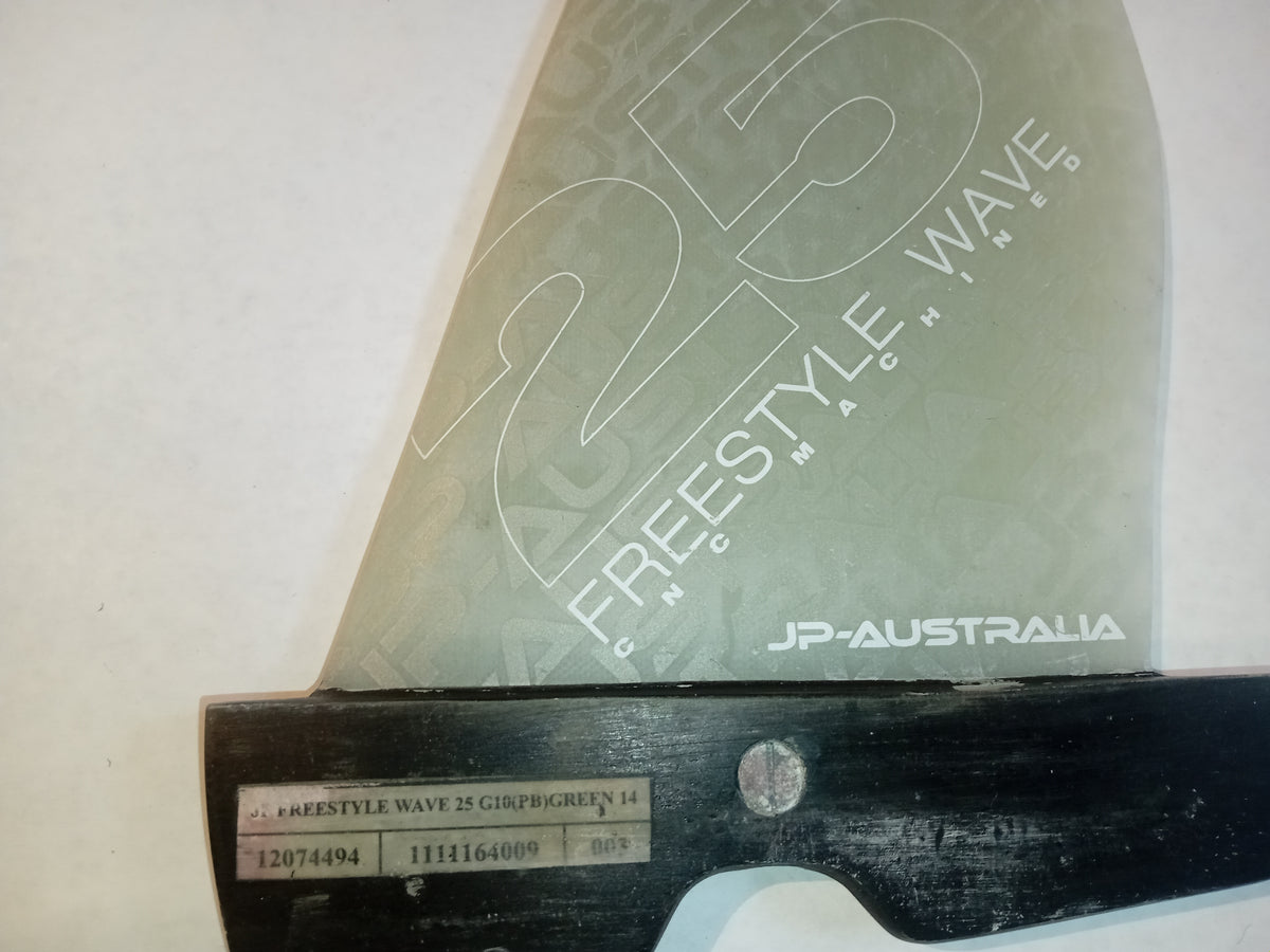 JP AUSTRALIA FREESTYLE WAVE 25cm POWER BOX FIN - USED