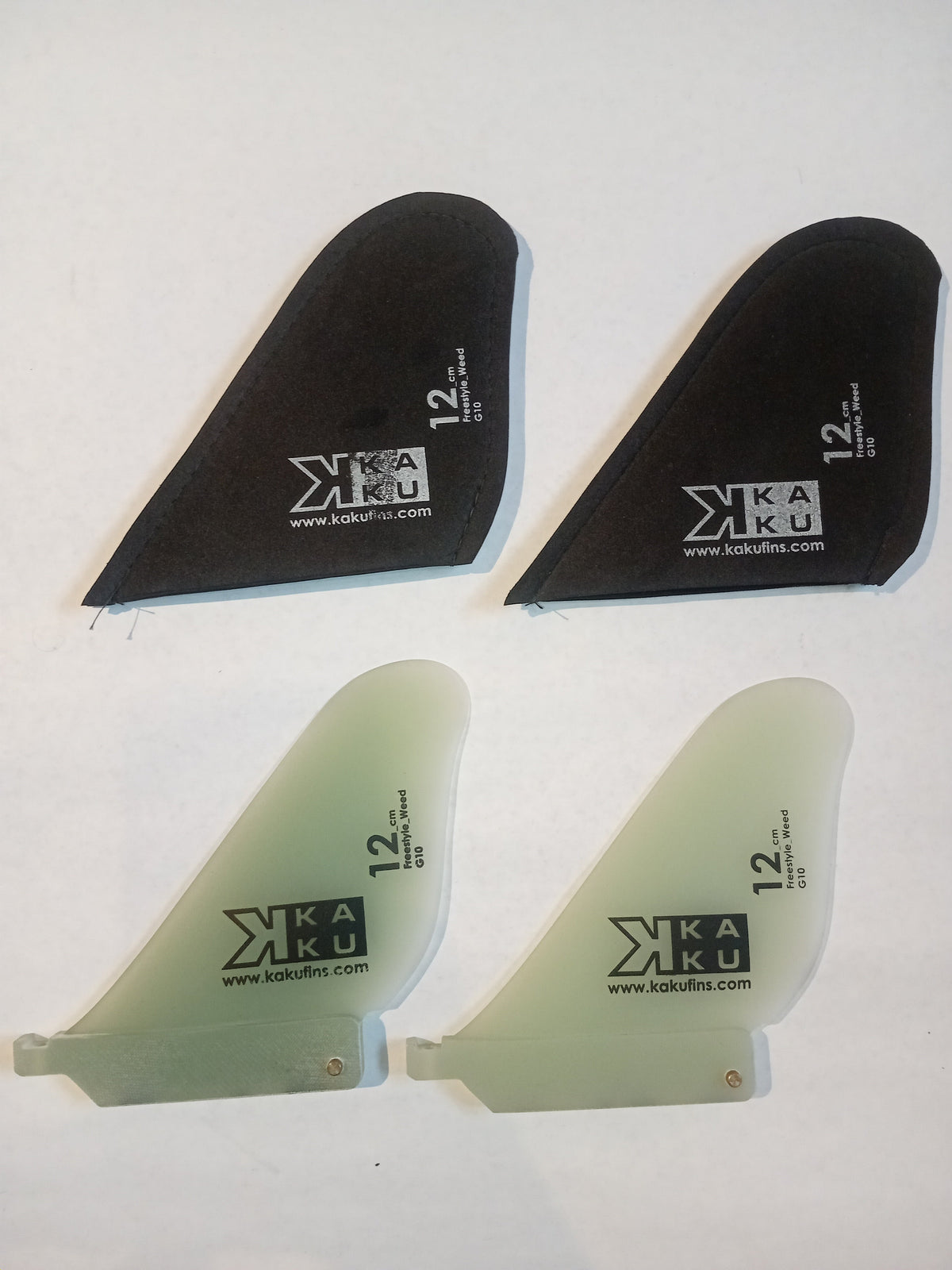 KAKU FIN BUNDLE (2x15cm, 2x12cm) US BOX FREESTYLE - USED