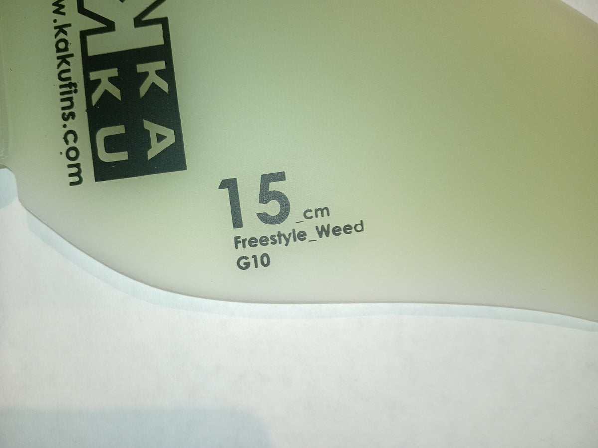 KAKU FIN BUNDLE (2x15cm, 2x12cm) US BOX FREESTYLE - USED