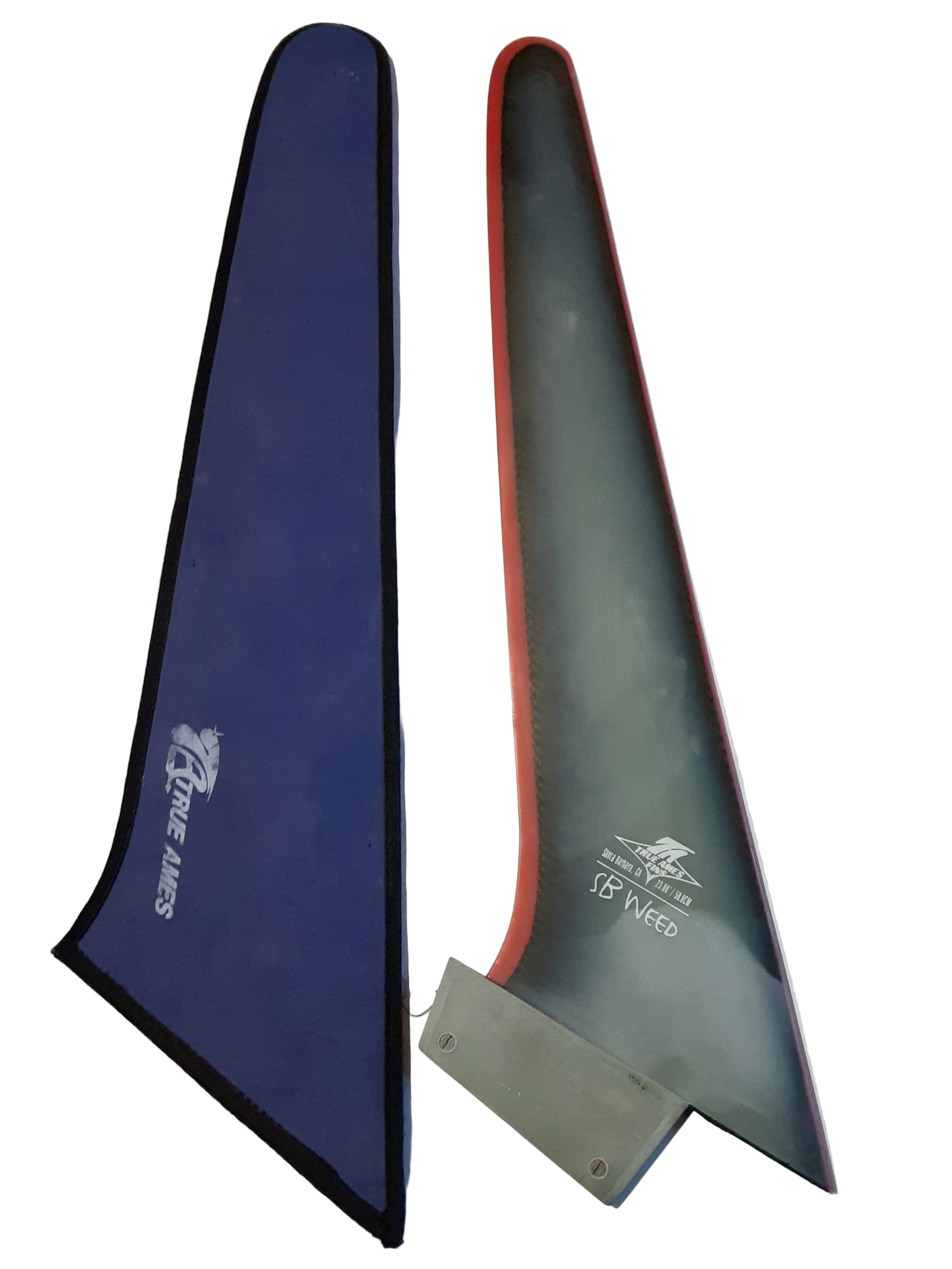 TRUE AMES SB WEED 58cm DEEP TUTTLE FIN - USED