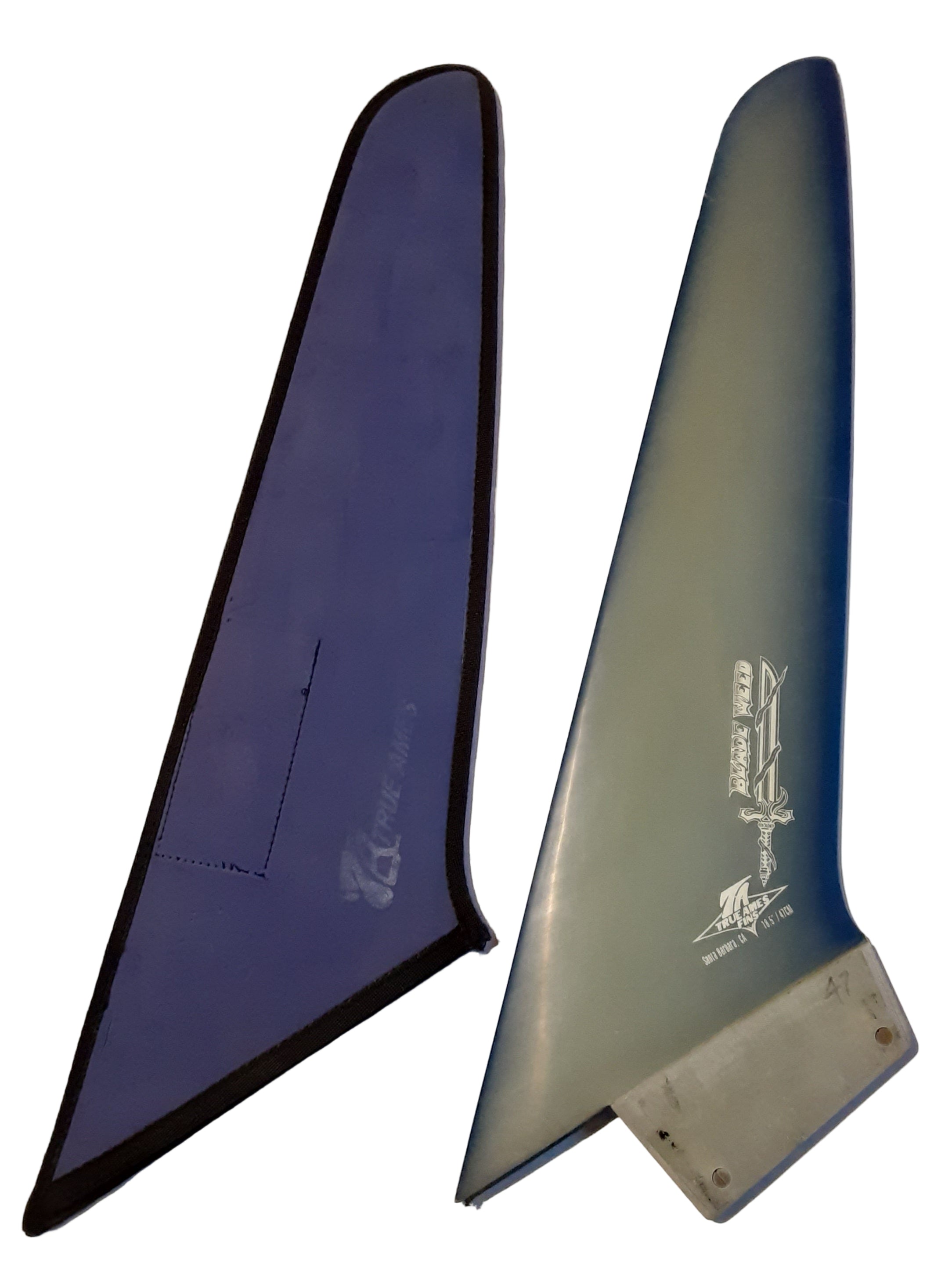 TRUE AMES BLADE WEED 47cm DEEP TUTTLE FIN - USED