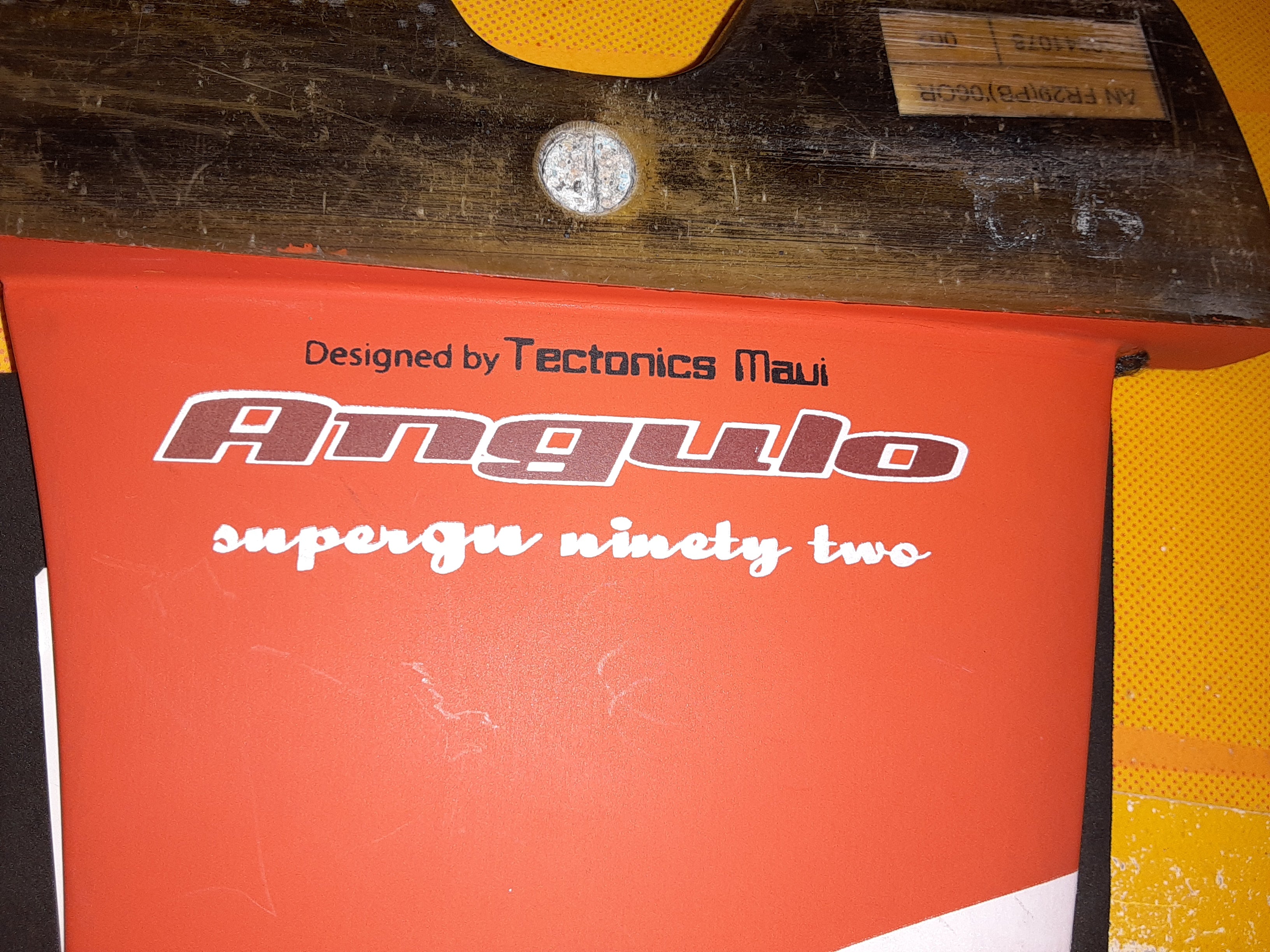 ANGULO SUPERGU 92L BOARD - USED