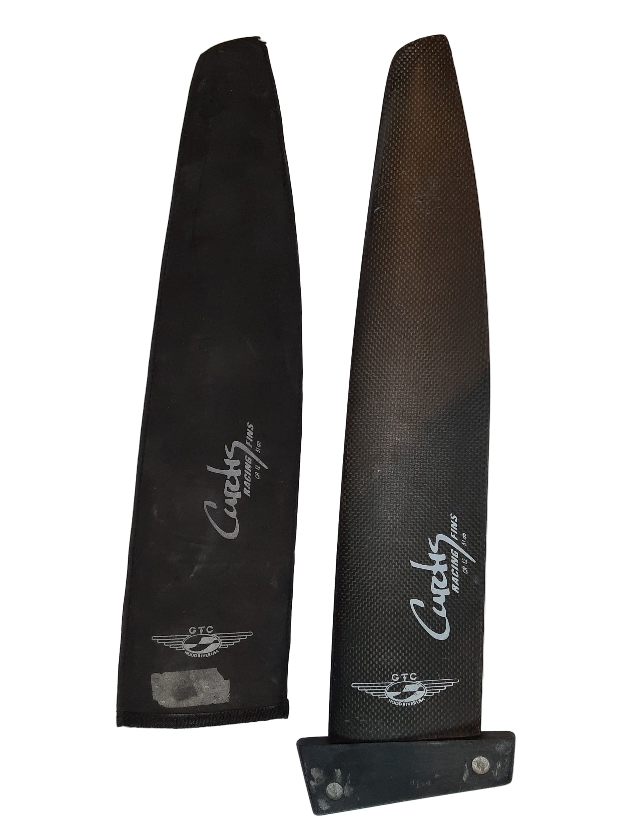 CURTIS RACING FINS CR 12 51cm TUTTLE FIN - USED