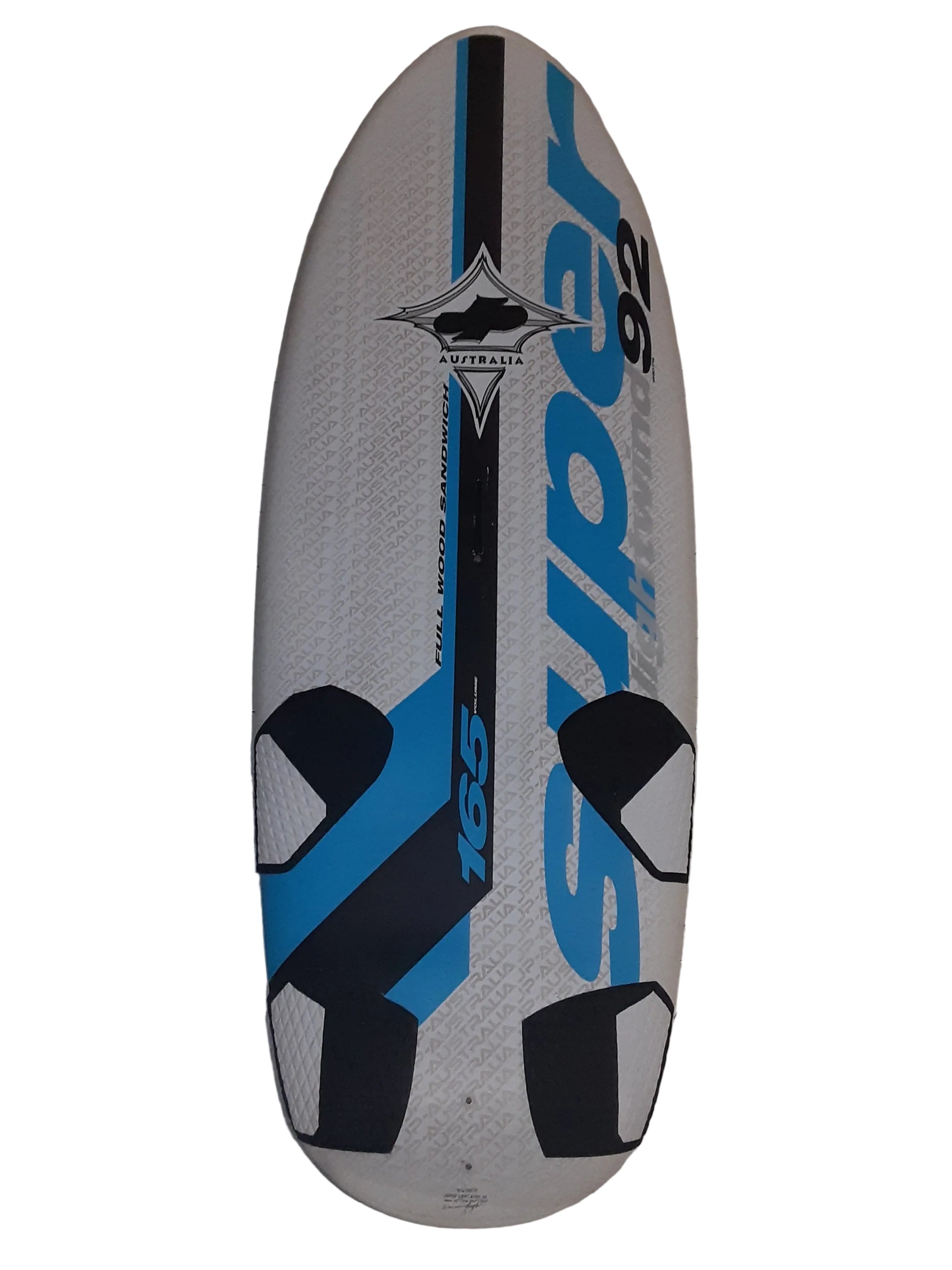 JP AUSTRALIA 2012 SUPER LIGHTWIND 92 165L BOARD - USED