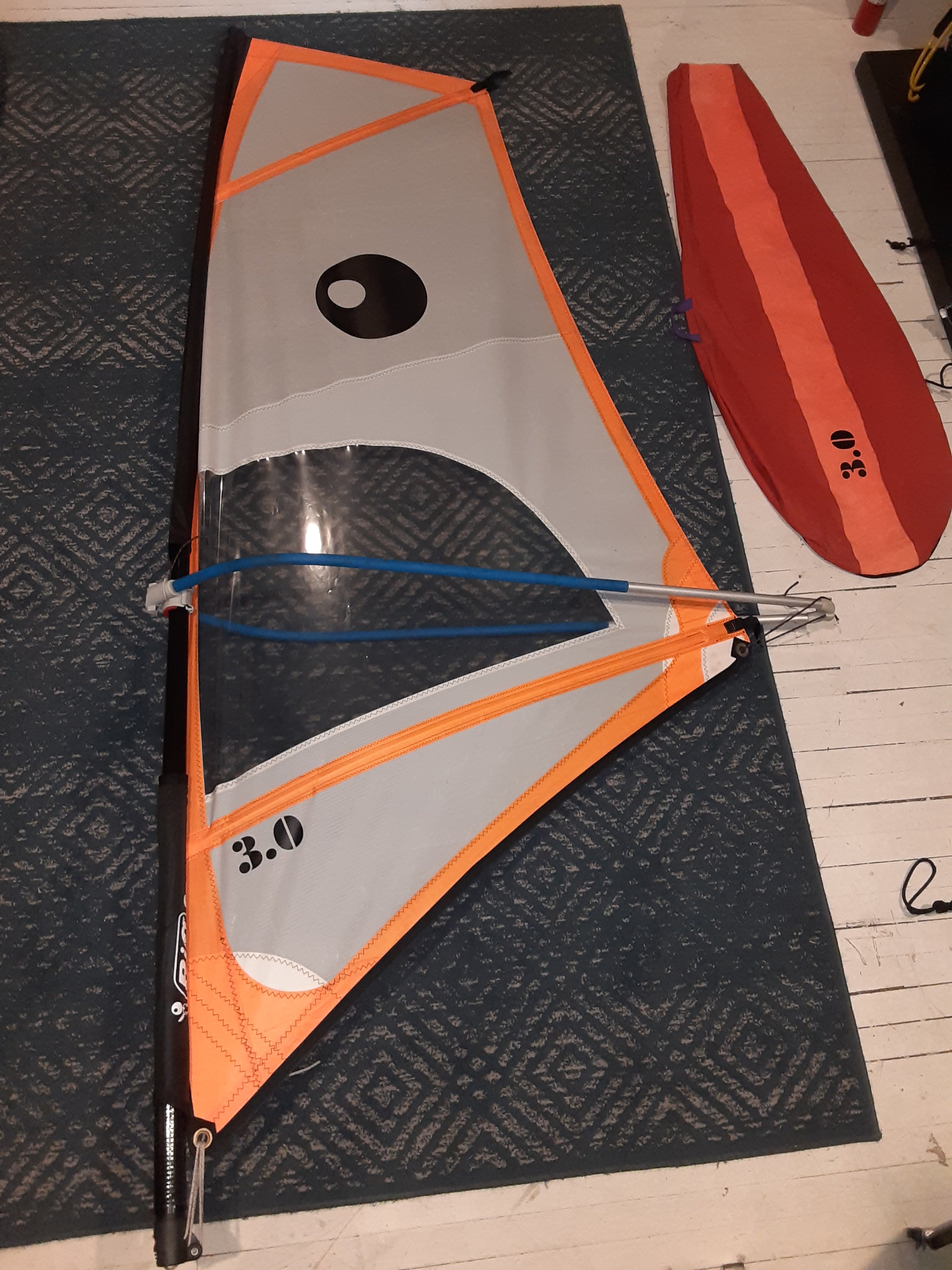 BIC 3.0 FULL SAIL RIG FOR CHILDREN - USED