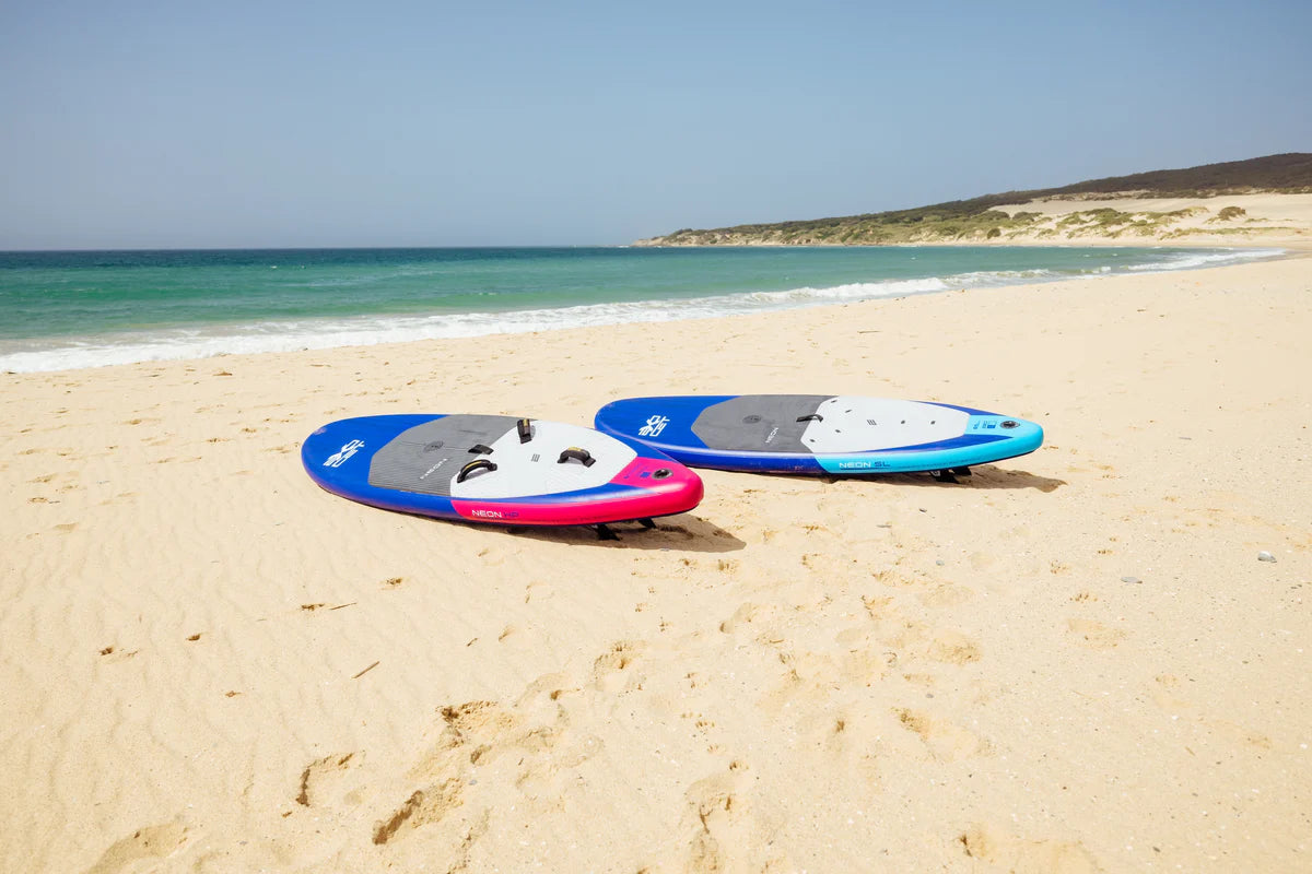 EXOCET NEON HP INFLATABLE WINDSURF BOARD 20 PSI