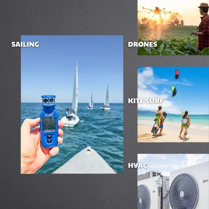 WINDIE - WIND METER - HANDHELD ANEMOMETER