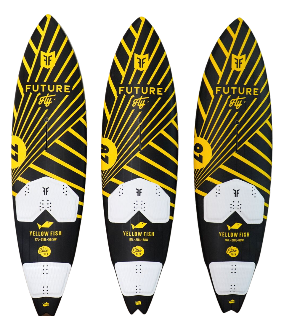NEW FUTURE FLY YELLOW FISH 2023 WindForce Sports